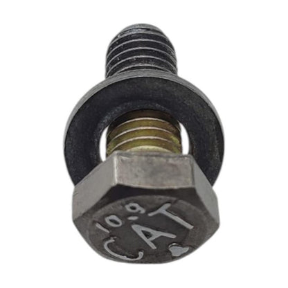 4 Tornillos Soporte Carga Elevación Juego Kit Caterpillar 31 Negro