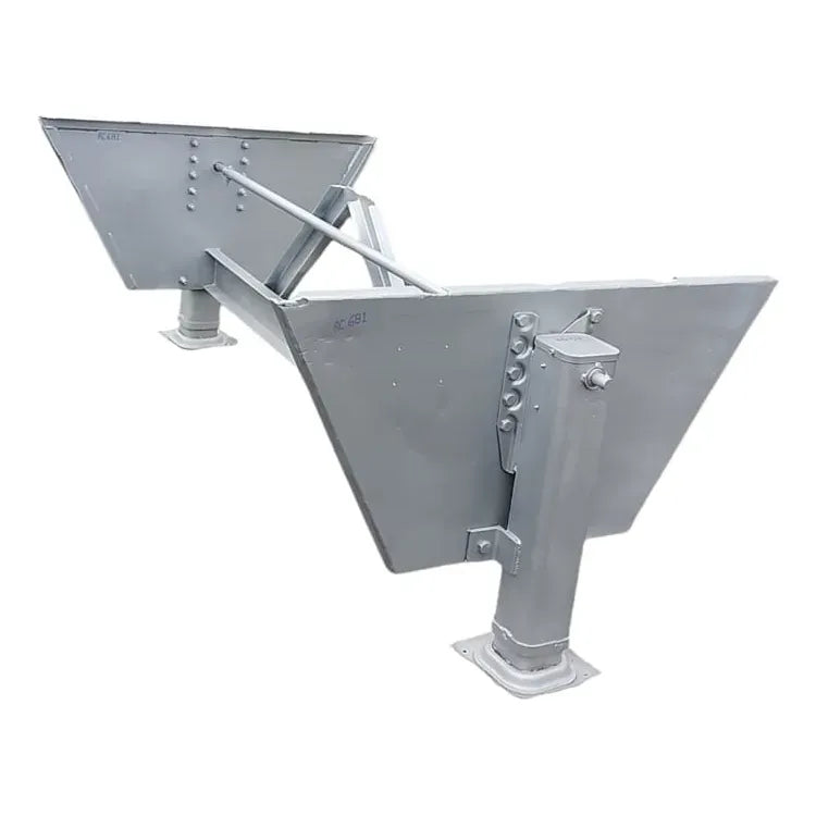 Patines Caja Seca Plataforma Remolque Jost Plata