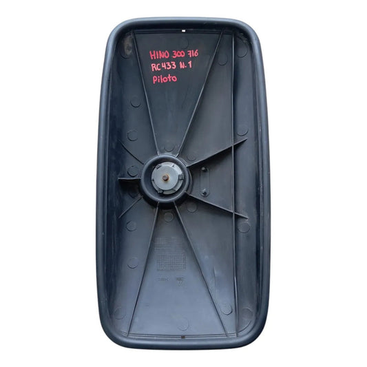 Base Soporte Tapa Cubierta Espejo Piloto Hino 300 816 716 Negro
