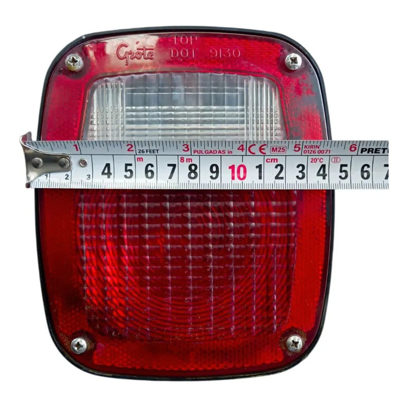 Faro Luz Trasera Camión Universal Rojo
