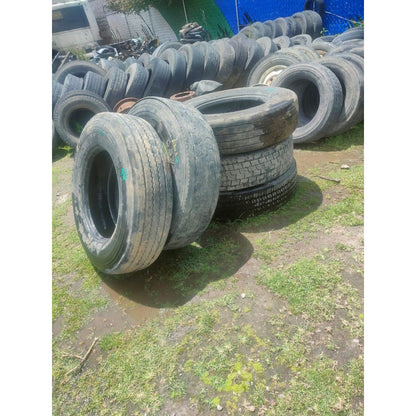 Llanta Michelin 275/80/22.5 Usada Original Y Recubierta