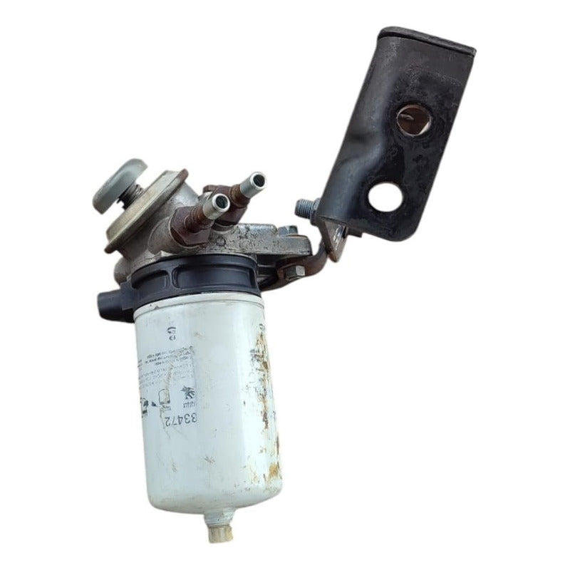 Base Soporte Filtro Diesel Cebadora Bomba Purgador Hyundai Blanco