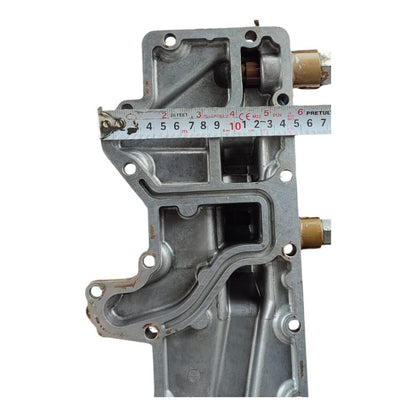 Tapa Cubierta Enfriador Aceite Motor Caterpillar 3126 Azul