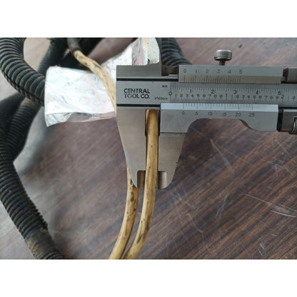 Cable Corriente Tierra Automotriz 1/2 Blanco