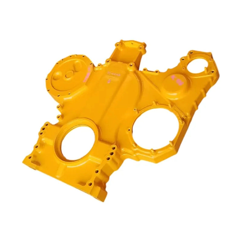 Tapa Caja Engranes Distribucion Motor Caterpillar 3406b Amarillo