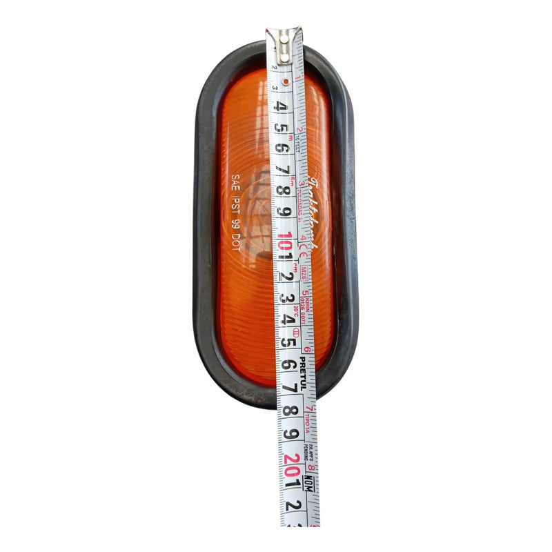 Faro Luz Trasera Lateral Camión Universal Naranja