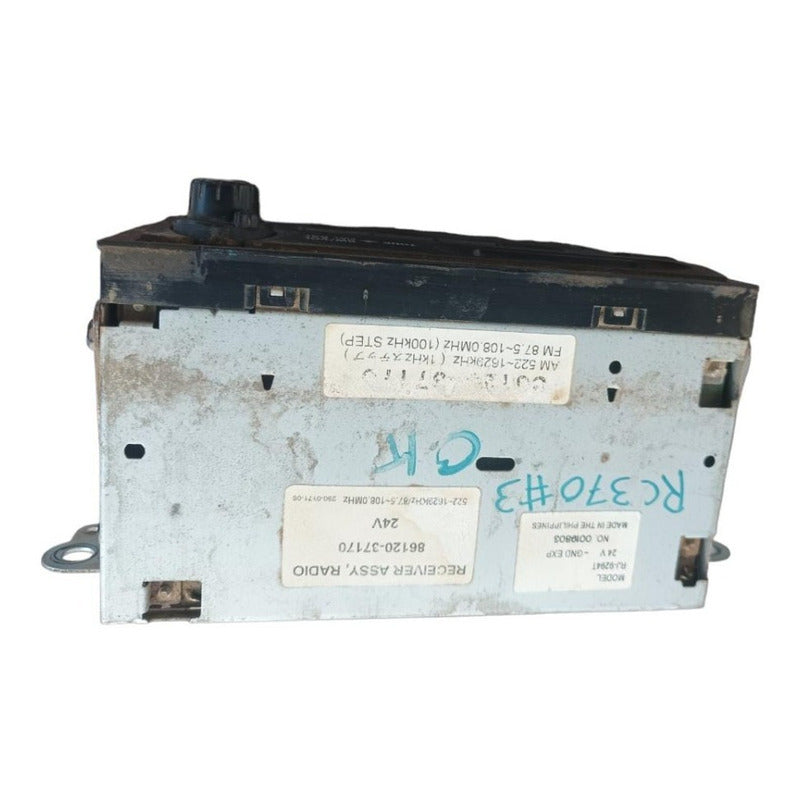 Estereo Stereo Tablero Consola Central Cabina Hino 300 816