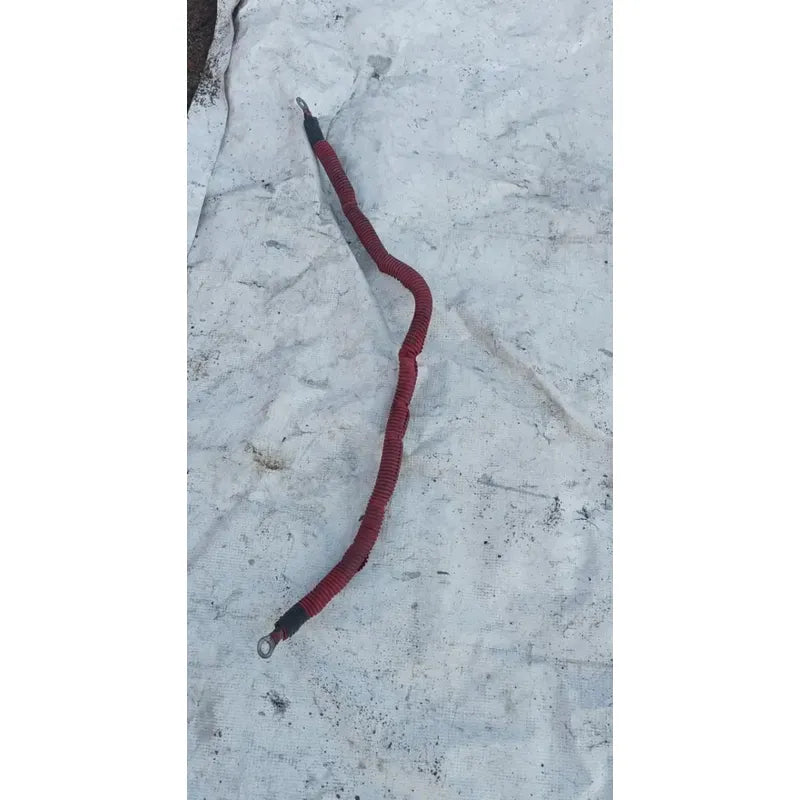 Cable Corriente Tierra 1 Pulgada 75cms Rojo