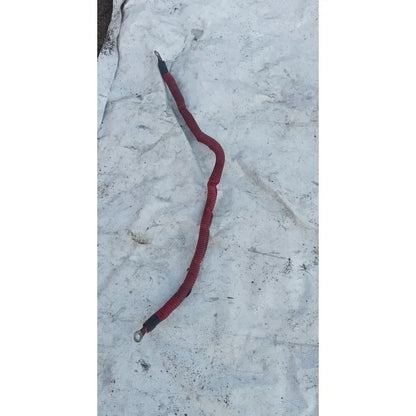 Cable Corriente Tierra 1 Pulgada 75cms Rojo