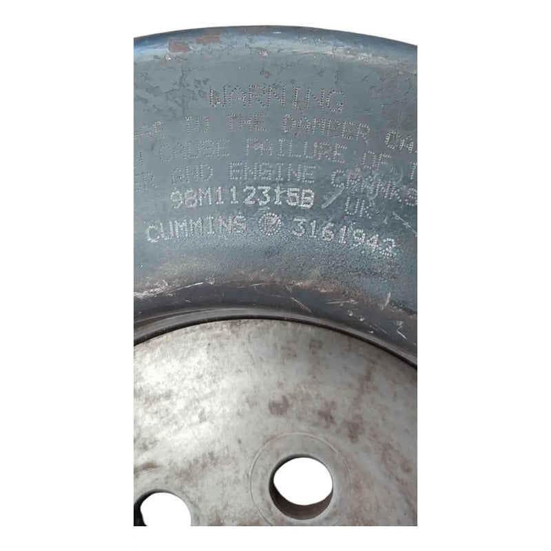 Polea Cigüeñal Damper Motor Cummins M11 Ism