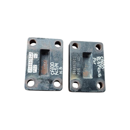 Soporte Placa Perno U 4 Grados Motor International Cf600 Par