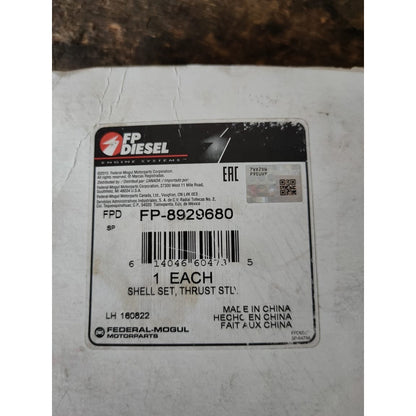 Cojinete De Biela Empuje Principal Stdr Motor Detroit Serie