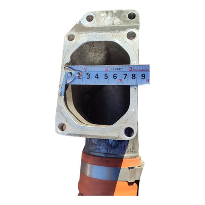 Tubo Manguera Aire Codo Postenfriador Turbo Scania K310 Iriz Blanco