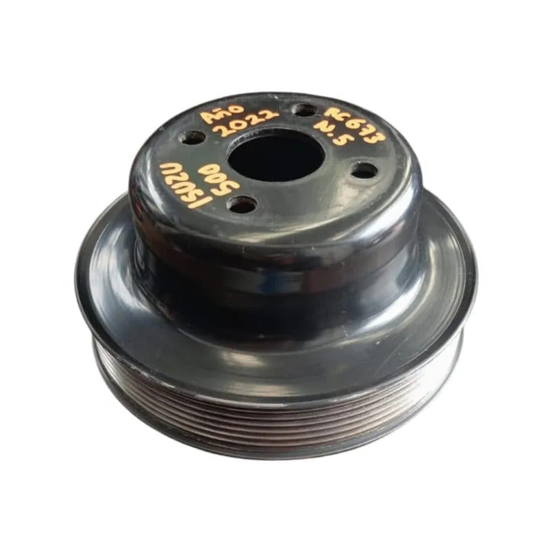 Polea Ventilador Isuzu Elf 500 400 450 4hk1 Okl-650 Año 2022 Negro