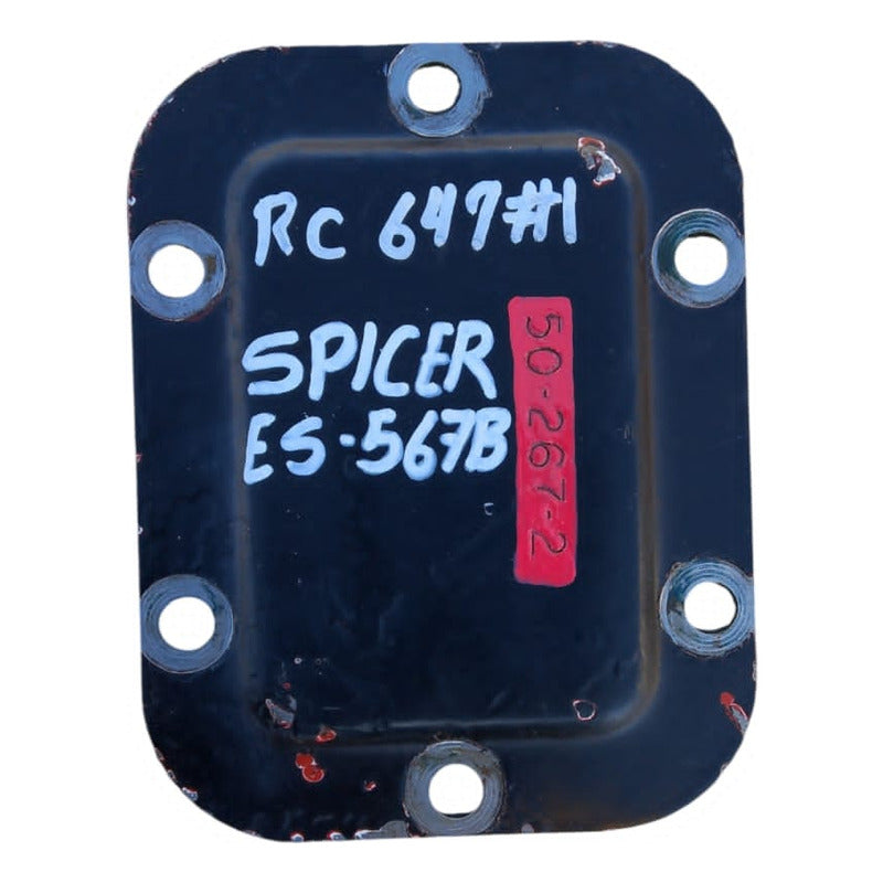 Tapa Cubierta Lateral Transmision Spicer Es-5607b 7 Vel Negro