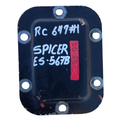 Tapa Cubierta Lateral Transmision Spicer Es-5607b 7 Vel Negro