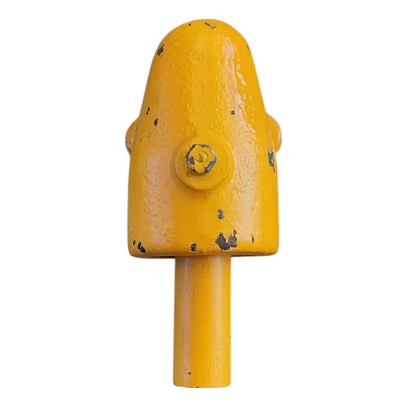 Codo Transferencia Salida Aceite Carter Bomba Caterpillar Amarillo