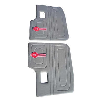 Tapa Panel Puerta Cabina Kenworth T300 T370 T600 Gris Par