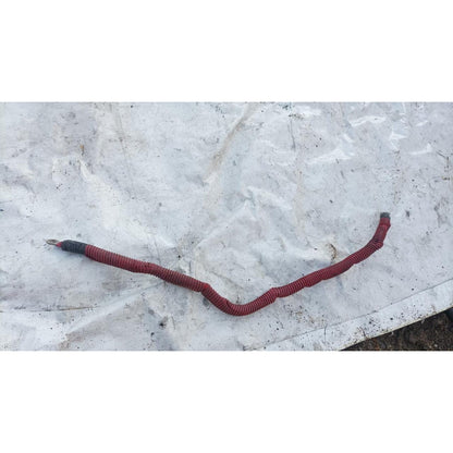 Cable Corriente Tierra 1 Pulgada 75cms Rojo