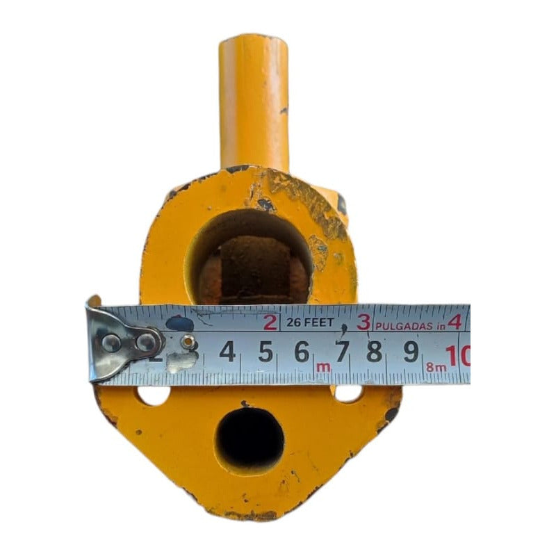 Codo Transferencia Salida Aceite Carter Bomba Caterpillar Amarillo