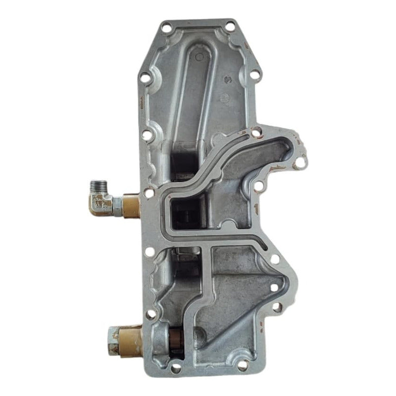 Tapa Cubierta Enfriador Aceite Motor Caterpillar 3126 Azul