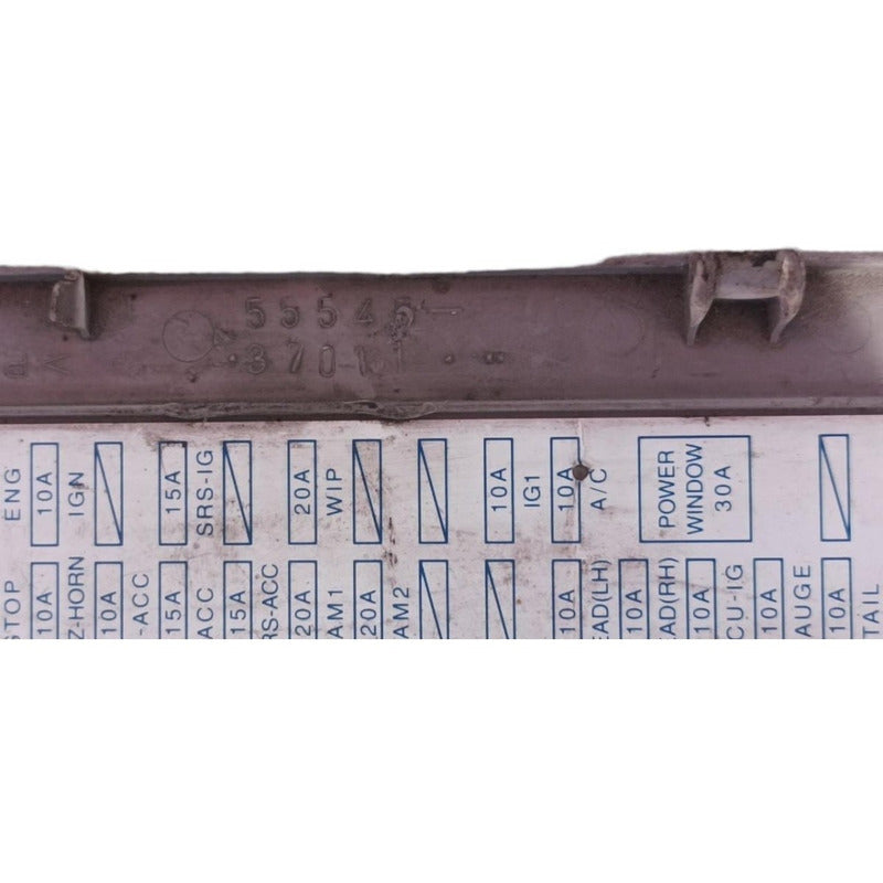 Tapa Cubierta Forro Fusibles Cabina Hino 300 514 616