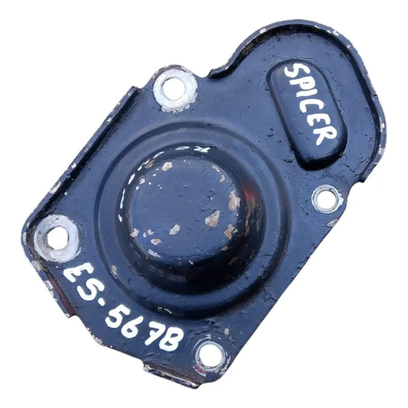 Tapa Cubierta Trasera Transmisión Caja Spicer Es-5607b 7 Vel Negro