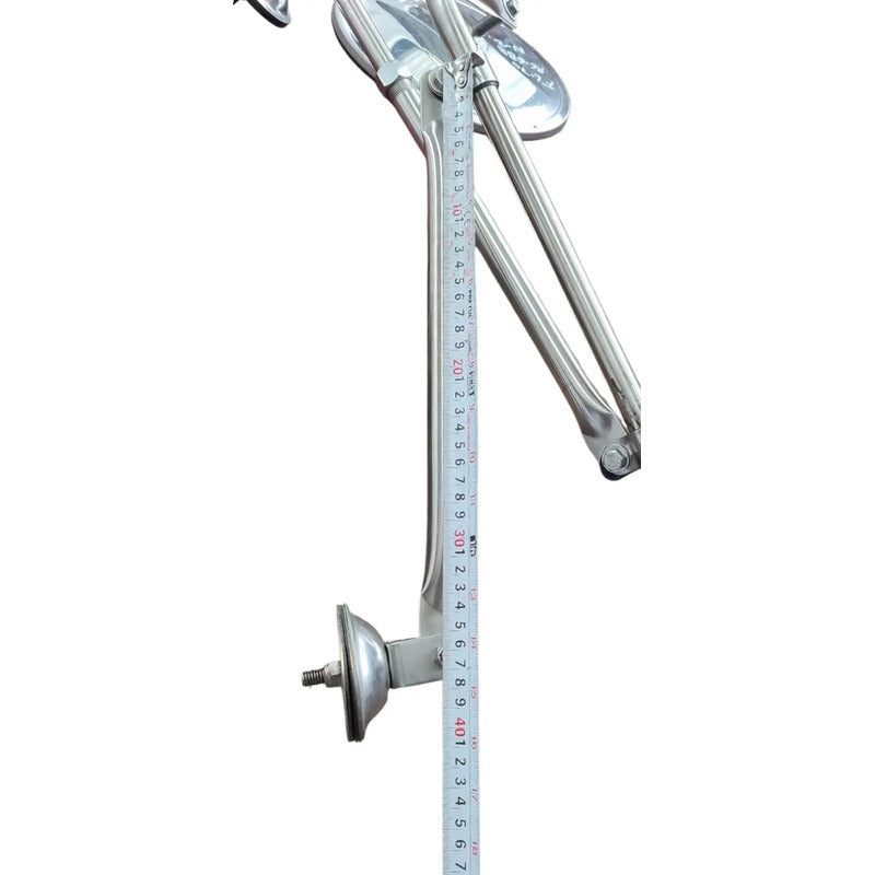Base Soporte Espejo Lateral Concavo Tripie Freightliner Fl70 Plateado