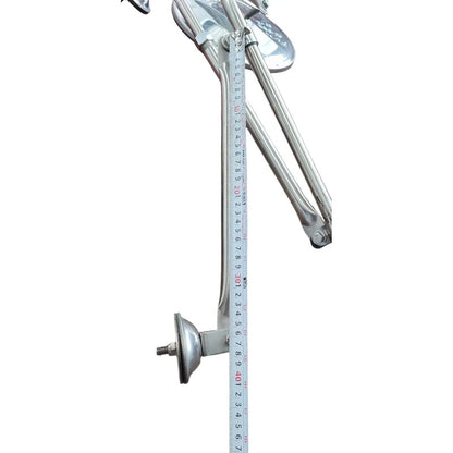 Base Soporte Espejo Lateral Concavo Tripie Freightliner Fl70 Plateado