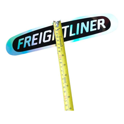 3 Calcomanias Logo Vinil Freightliner Etiqueta 40 Cm Emblema