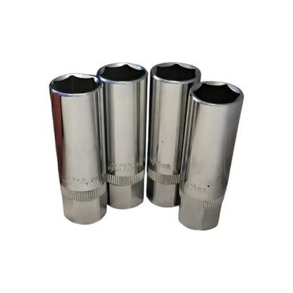Kit 4 Dados Bujias Quality Honda Cr-v 16 Mm Plateado