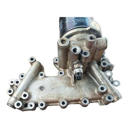 Base Soporte Tapa Cubierta Enfriador Aceite Filtro Hino