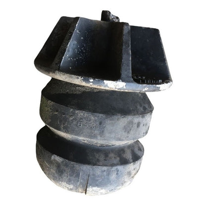 Goma Hule Muey Muelles Eje Delantero Volvo Vnl 2a Camión