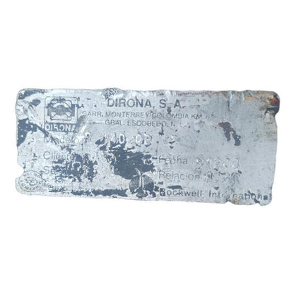 Flecha Diferencial Rockwell International Dirona 24 Dientes