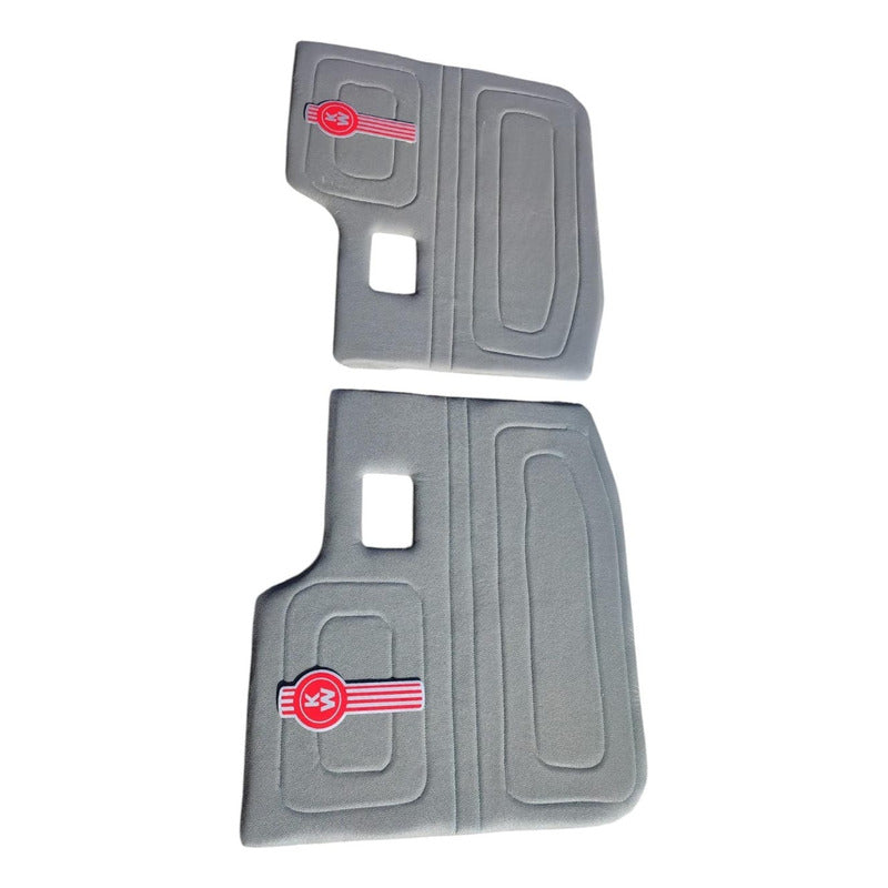 Tapa Panel Puerta Cabina Kenworth T300 T370 T600 Gris Par