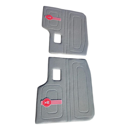 Tapa Panel Puerta Cabina Kenworth T300 T370 T600 Gris Par