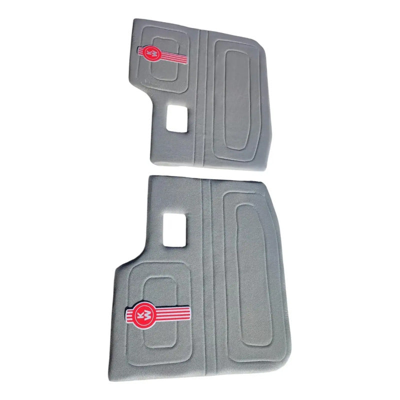 Tapa Panel Puerta Camion Kenworth T300 T370 T600 Gris Par Gris