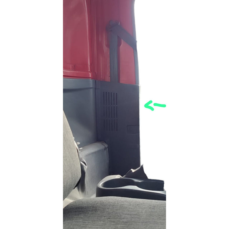 Moldura Panel Cubierta Plastico Interior Isuzu Elf 500 Gris Oscuro