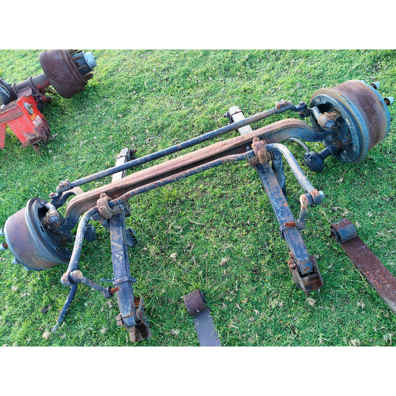 Eje Delantero Peines Perchas Frenos Aire Hyundai Hd120 8 Bir