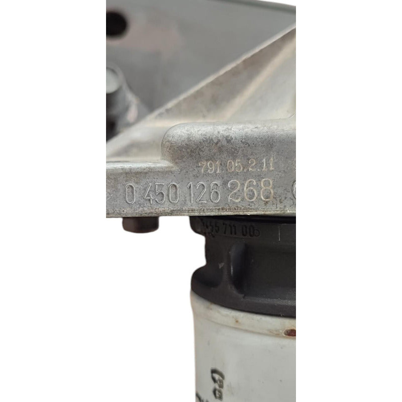 Base Soporte Filtro Diesel Cebadora Bomba Purgador Hyundai Blanco