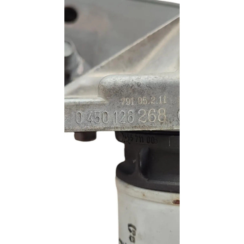 Base Soporte Filtro Diesel Cebadora Bomba Purgador Hyundai Blanco