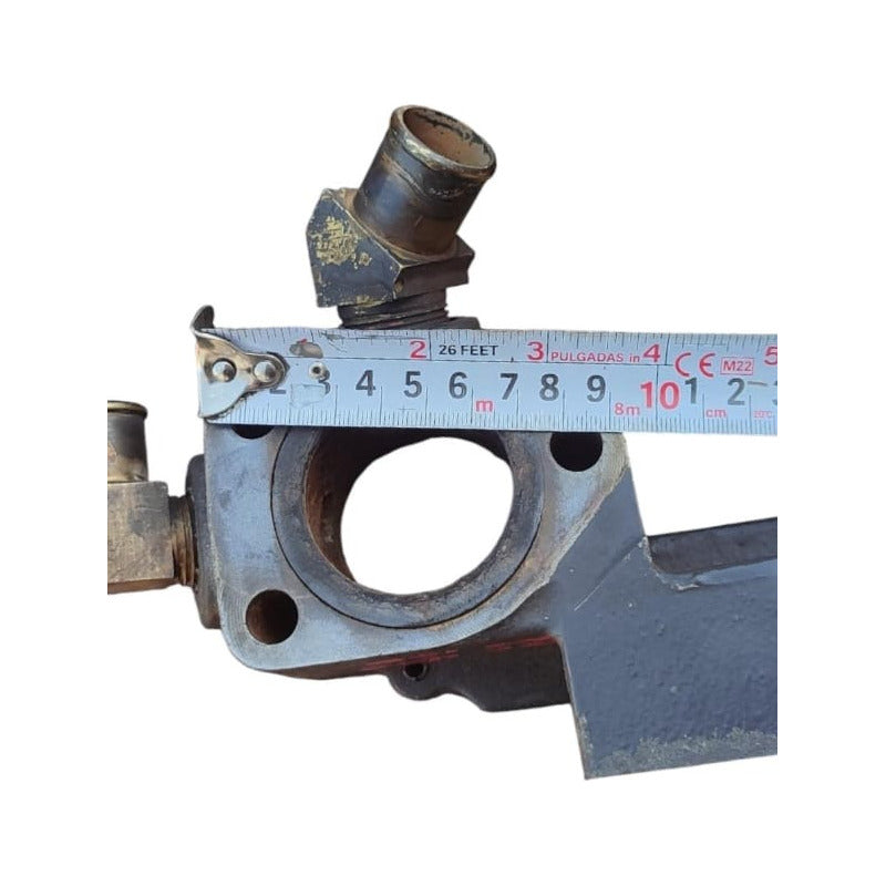 Caja Paso Termostato Agua Base Codo Alternador Cummins