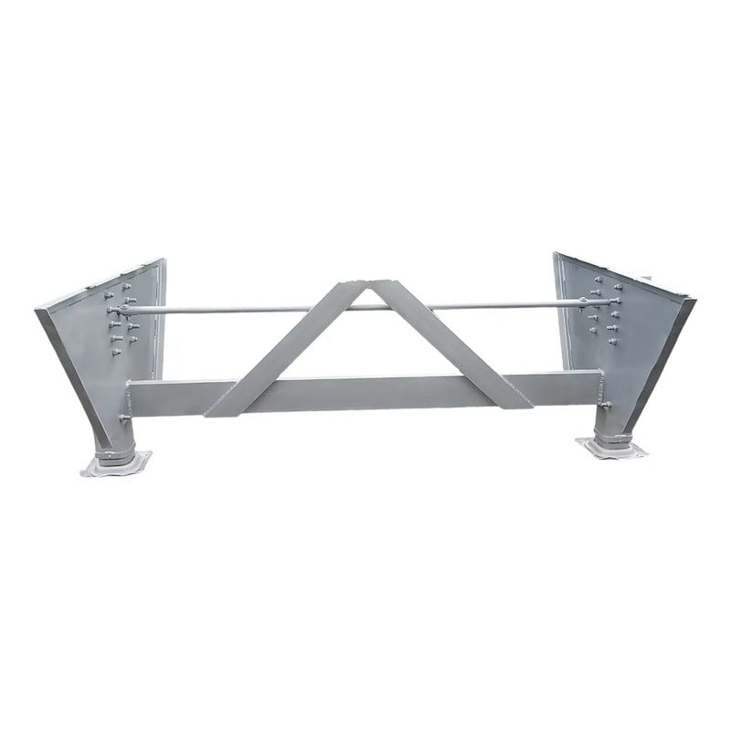 Patines Caja Seca Plataforma Remolque Jost Plata