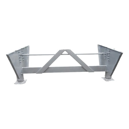 Patines Caja Seca Plataforma Remolque Jost Plata