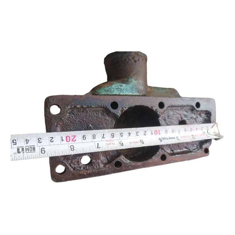 Caja Termostato Codo Agua Refrigerante Motor Diesel