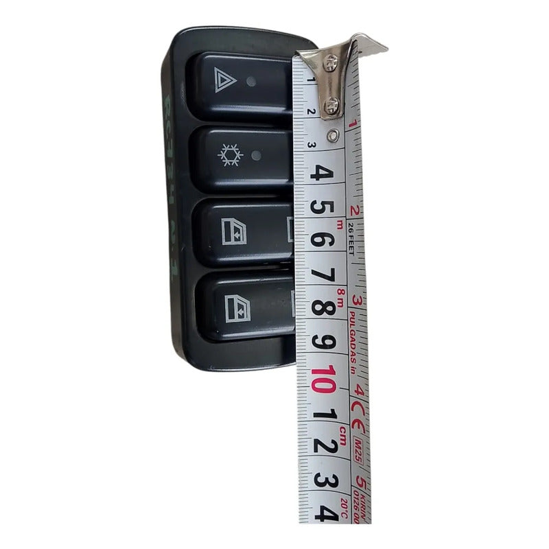 Botón Botonera Tablero Mercedes Benz Autobús Atego Negro