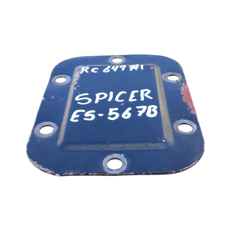 Tapa Cubierta Lateral Transmision Spicer Es-5607b 7 Vel Negro