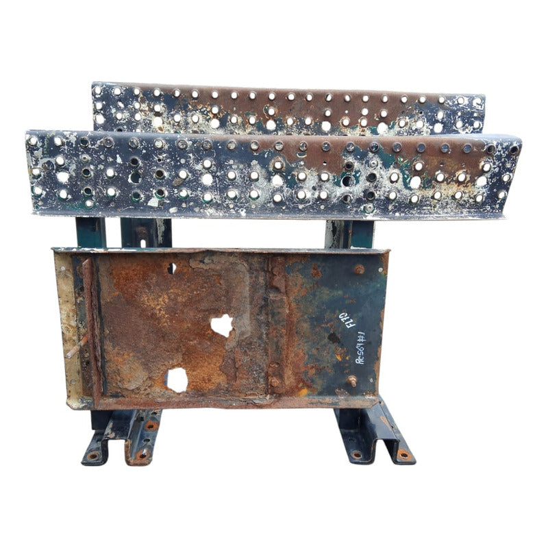 Soporte Base Tanque Aire Batería Estribo Camión Fl70 Freight Negro