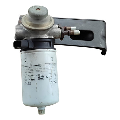 Base Soporte Filtro Diesel Cebadora Bomba Purgador Hyundai Blanco