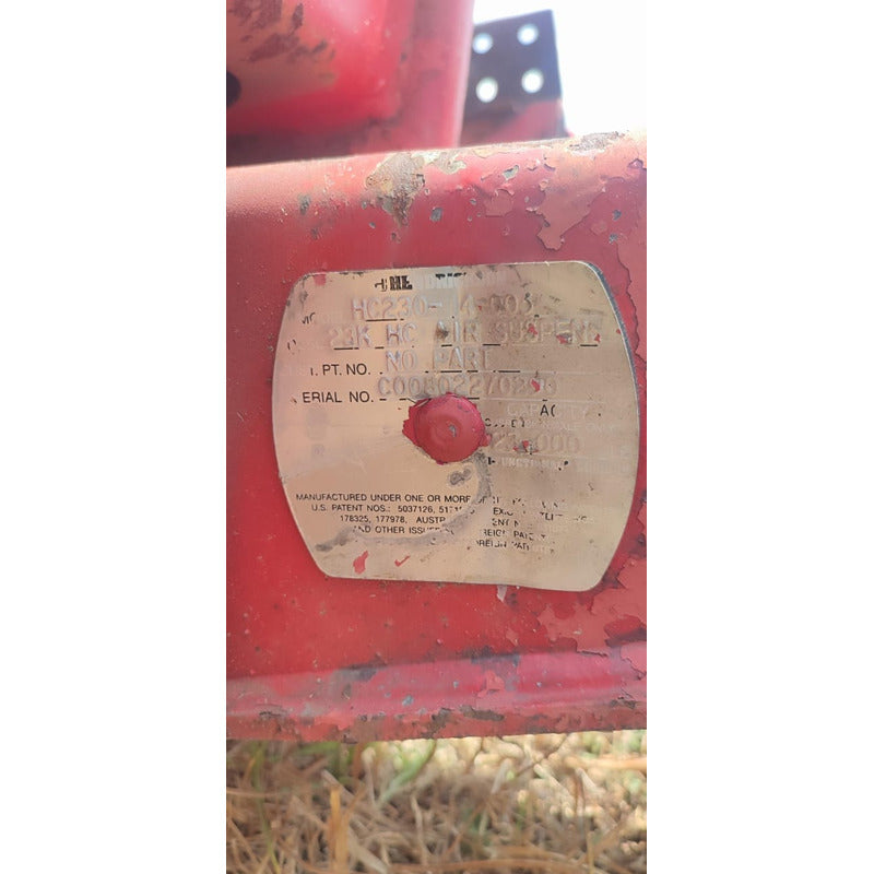 Eje Unemon Suspensión Aire Dolly Gondola Plataforma